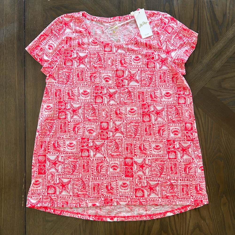 NWT Lilly Pulitzer Etta Scoop Neck Large